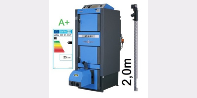 ATMOS Kombikessel DC25GSP Set - 2,0 m BAFA/KfW Förderung von bis zu 45% der Gesamtkosten