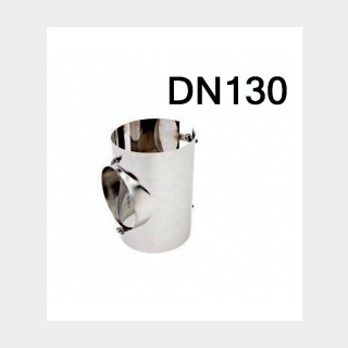 Partikelabscheider- Sattelstück DN130