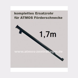 Ersatzrohr mit Einsenkung für Förderschnecke - 1,7 m