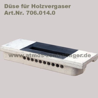 Düse für ATMOS Holzvergaser DC40SE, DC60GSX, DC70GSX - DC0140 - inkl. Dichtschnur und Kit