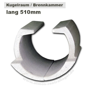 linke und rechte Seite der Pelletbrennkammer 510mm vom GSP Kombikessel